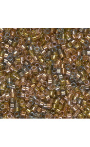 Miyuki delica Beads 11/0 - Sparkling lined sand dune metallic mix DB-981